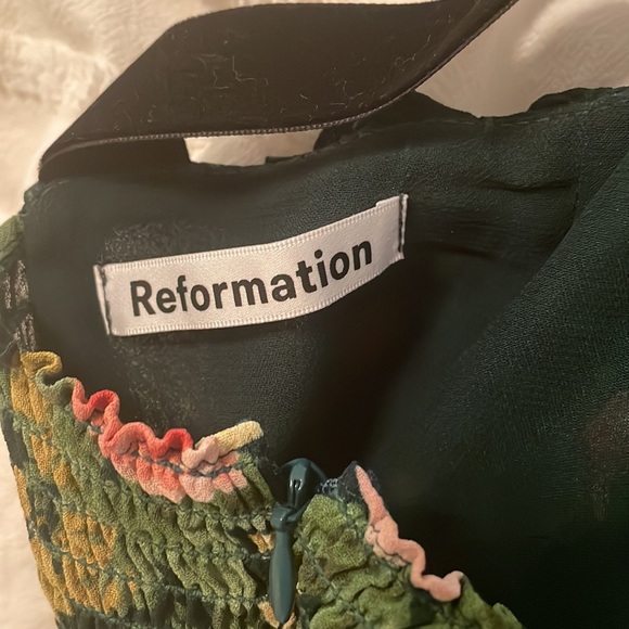 Reformation Nikita Dress in Belvedere - Picture 8 of 9